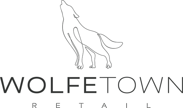 WOLFETOWN Vertical Real Estate Logo